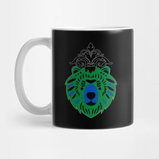 Green Bear with head jewelry Mug